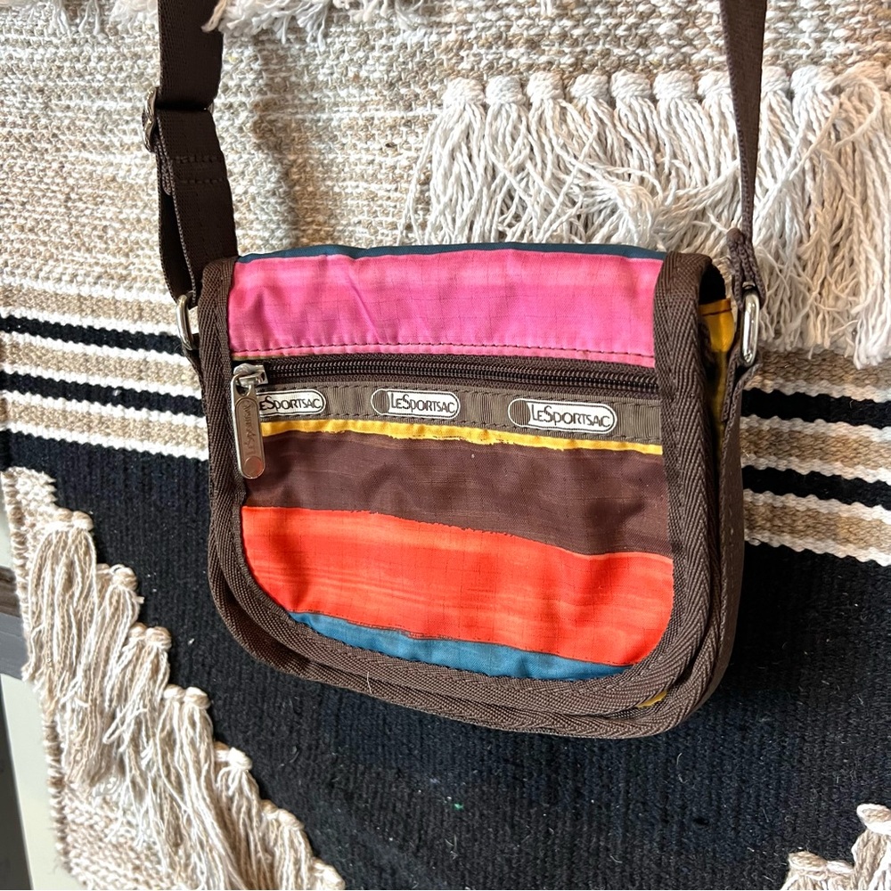 Lesportsac striped crossbody bag - Picture 2 of 4